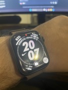 Apple Watch 7 45 mm Stainless Steel Graphite+15 pasków – stan bardzo dobry