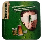 PODSTAWKA POD PIWO  > STAROPRAMEN < 