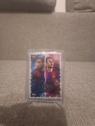 Topps match attax 2025-2026 lethal combo Ronaldinho Neymar ultra rare 