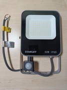 Mocny Naświetlacz LED Stanley 50W 5500lm z Czujnikiem Ruchu IP65 LR/02