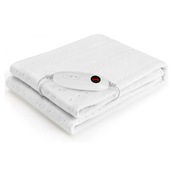 Elektryczny podgrzewacz do łóżka 150x80cm 100W – 6 poziomów grzania, auto