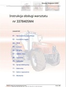 Instrukcja Napraw Massey Ferguson MF 6497, MF 6499  PL