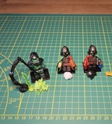 Figurka Acronix i Krux Ninjago Morro,  pelerynka ostrza czasu. - nie lego