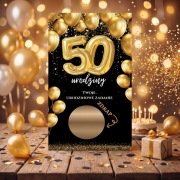 Zestaw 50 zdrapek na 50 urodziny.