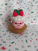 babeczka  mufinka breliczek zabawka maskotka pluszak szydełkowe