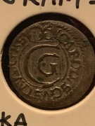 Szeląg Ryga 1656 rok