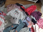 Zestaw ubranek na dziewczynkę 128/134