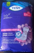 Tena Lady Protect + Night 12 sztuk podpaski specjalistyczne