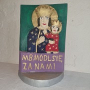 rzeźba MATKA BOSKA CZĘSTOCHOWSKA - Józef Słonina