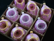 Bombki choinkowe okragłe reflektory cytrynki krople ozdoby na choinkę 