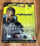 HOT WHEELS Premium Porsche 911 Turbo Cyberpunk 2077 Pop Culture