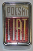 FIAT 126p / POLSKI FIAT / ZNACZEK / LOGO / ORYGINAŁ