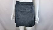 Primark spódnica mini grafitowa zamszowa EU 36 zamek