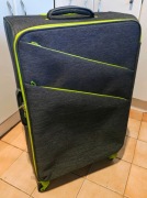 Duża materiałowa walizka podróżna 77x47x30cm | Bardzo dobry stan | Łódź