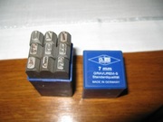 NUMERATORY komplet 7 mm