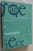 Semantyka tom 1 – John Lyons 