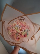 Bukiet ze wstążki satynowej 