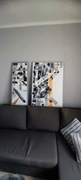 Obrazy na plotnie,malowane farbami akrylowymi