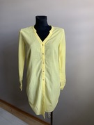 Benetton piekna zótta tunika koszulowa sukienka plażowa 36 S/ XS