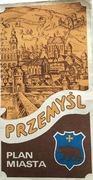 MAPA    PRZEMYŚLA   Z  ROKU 1978.