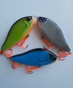 Zestaw SLASH'y 10cm - Natural, FireTiger, Ice Blue