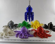 Urocze, słodkie breloczki motyw ośmiorniczka