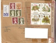 Ochrona Przyrody Mi-1068/71 Europa Cept i królowa na liście z Anglii