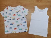 Bluzeczka i koszulka dla chłopca 92