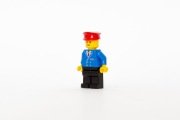 Figurka Lego Classic Town trn045 Kolejarz maszynista 4551 4563 4539 4558