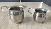 Dwa dzbanki stał nierdzewna dzbanuszki 