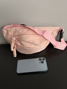 Duża pojemna saszetka nerka lub torba na ramię crossbody lekka