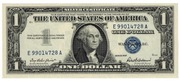 ***1 DOLLAR USA 1957***Silver Certyficate-Banknot