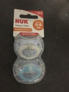 Smoczki Nuk z pudełkiem do mikrofali