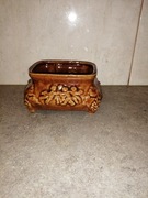 mały ceramiczny pojemniczek, cukiernica