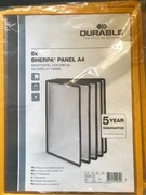 DURABLE 5606 04 PANEL INFORMACYJNY A4 SHERPA KOLOR ŻÓŁTY 1 SZT