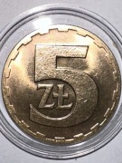 Moneta 5 zł 1975
