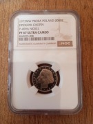 Próba nikiel NGC MS 67 Ultra CAMEO Chopin 1977