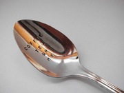 Łyżka Platerowana z napisem "COFFEE TEA OR ME". USA