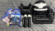 Zestaw PlayStation 4 VR ,move ,4gry