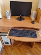 Zestaw: Komputer, monitor, klawiatura, mysz i głośniki, Win 10