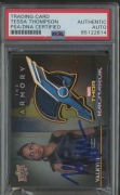 Tessa Thompson - Walkiria, MARVEL, AVENGERS, trade card autograf PSA