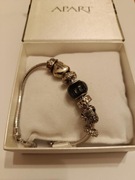 Bransoletka srebrna Apart z charmsami