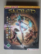 Gra komputerowa SACRED na PC wersja niemiecka płyta sprawna