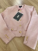 Żakiet damski pudrowy róż Wittchen róż M