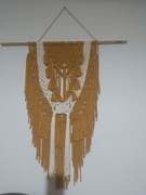 Makrama  makatka na  ścianę 