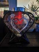 Znicz solarny w kształcie serca