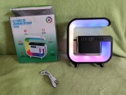 Zegar, budzik,lampka,ładowarka,głosnik w jednym