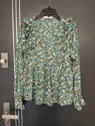 Rowen avenue bluzka modny wzór kwiaty kwiecista hit roz.40 