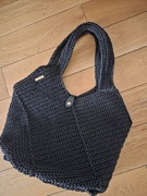 Torebka shopper,ręcznie robiona na szydełku