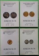 WARSZAWSKIE CENTRUM NUMIZMATYCZNE AUKCJA 33,34,35,36 KATALOG